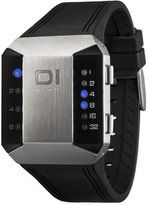 01 The One Split Screen Binary LED Watch