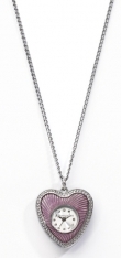 Accessorize Heart Necklace Fashion Watch