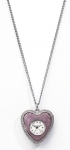 Accessorize Heart Necklace Fashion Watch J1061