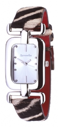 Accessorize Zebra Print Strap Fashion Watch