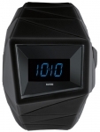 Mens Alessi Day Timer Black Fashion Watch