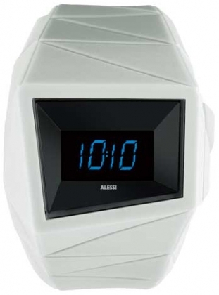 Mens Alessi DayTimer White Designer Watch
