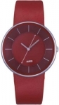 Alessi Luna Red Leather Fashion Watch