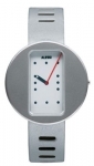 Womens Alessi Ontime White Leather Watch