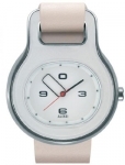Alessi Womens Leather Strap Buckle Watch AL9000