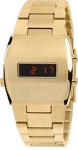 Mens Axcent Gold LED Tank Fashion Watch