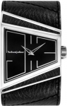 Mens Black Dice Asymmetric Hustle Watch