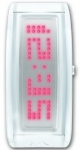 Black Dice White Guru LED Fashion Watch