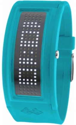Black Dice Turquoise Blue GURU LED Watch