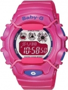 Dark Pink Ladies Baby G Fashion Watch