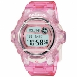 Womens Classic Pink Casio Baby G Watch