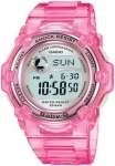 Womens Casio Baby G Pink Jelly Watch