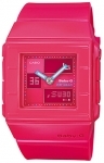 Ladies Pink Square Baby G Watch