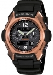 Mens Copper Tone Bezel Solar G Shock