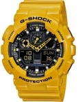 Mens Extra Large Yellow G Shock Watch