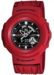 G Shock Ana-Digi Red Resin Watch
