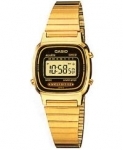 Womens GOLD Casio Digital Watch LA-670WGA-1UWD