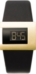 Danish Design Gold Tone Digital Watch