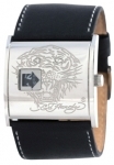 Ed Hardy Tiger Engraved Undercover Watch