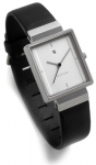 Ladies Square Jacob Jensen Silver Watch