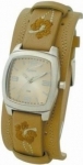 Womens Kahuna Wide Tan Strap Wristwatch