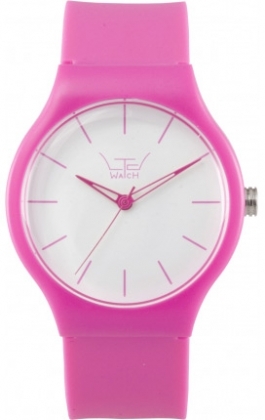 Fuchsia Pink Unisex Ltd Fashion Watch