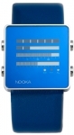 Nooka Metallic Blue Digital Zen Watch