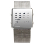 Nooka Mesh Strap Mirror Watch