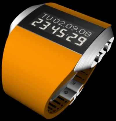 Gents Rosendahl Yellow Strap Watch V
