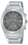 Seiko Mens Chronograph Grey Dial Watch