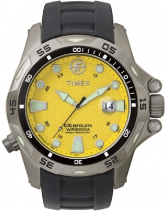 Timex Mens Titanium Diving Expedition Watch
