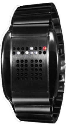 Black IP Tokyo Flash R75 White LED Watch