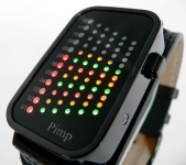 Pimp Pusher P1 Watch Multi-Coloured LED