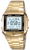 Casio Data Bank Digital Gold Watch - DB-360G-9ADF