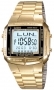Casio Data Bank Digital Gold Watch