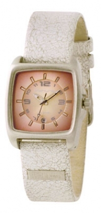 Ladies Square Kahuna Watch, Aged Strap