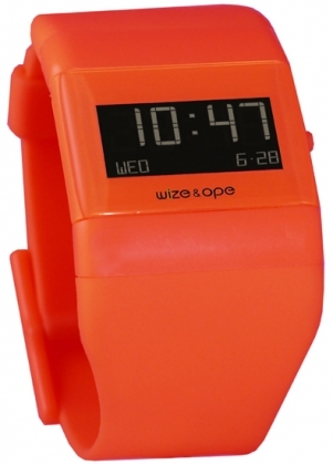 Wize & Ope FLUO Orange Fashion Watch
