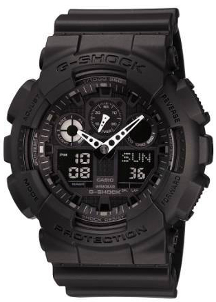 Mens Casio Black Face G Shock Watch