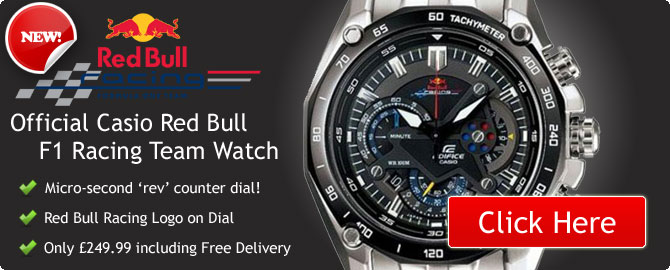 Casio Red Bull Racing F1 Watch