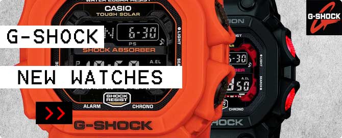  New Watches from G-Shock 