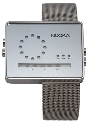 Nooka ZIRC Metal Mesh Strap Watch